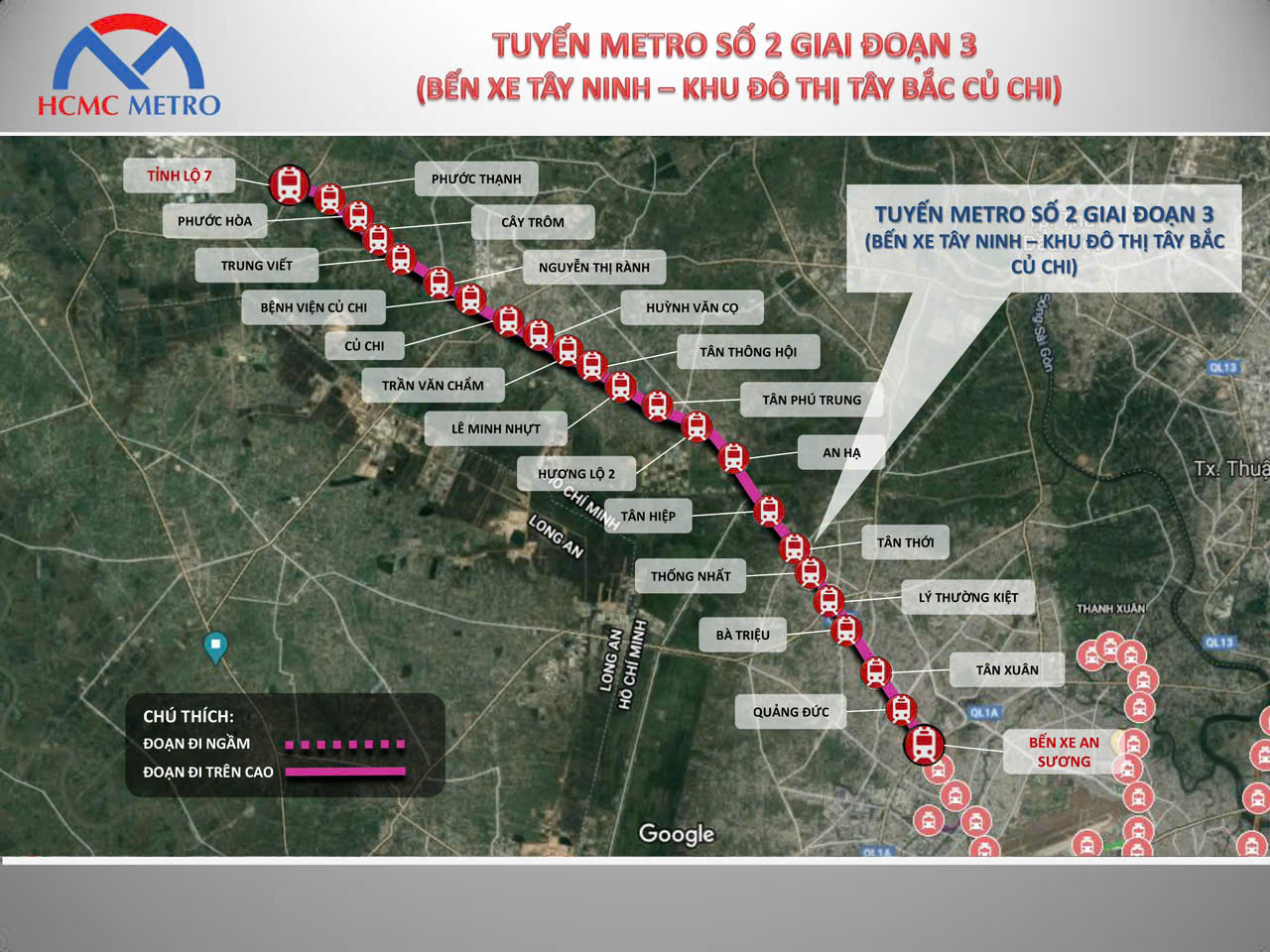 Metro - Tay Bắc Củ Chi